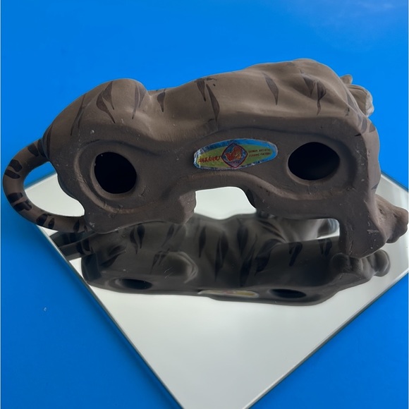 Vintage Shiwan Hand Painted Porcelain Figurine Statue Artistic Ceramic Factory - Picture 5 of 14